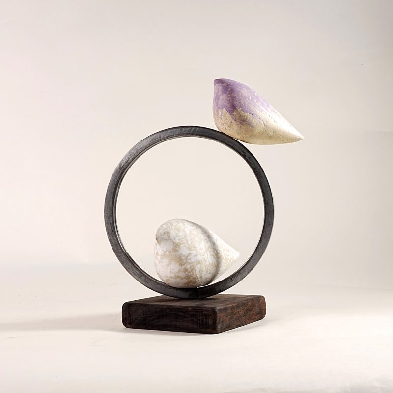 Bird sculpture 28 x 12 x 29 cm